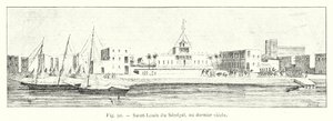 Szenegáli Saint-Louis, a múlt században (metszet) alkotó: French School
