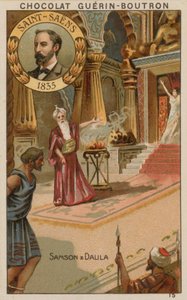 Saint-Saens, Sámson és Delila alkotó: French School