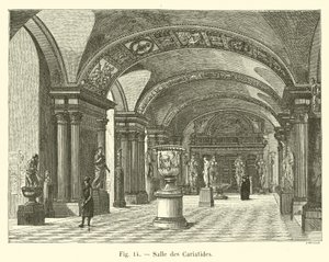 Kariatidák terme alkotó: French School