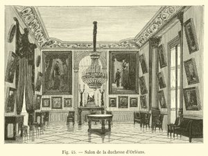 Orléans-i hercegnő szalonja alkotó: French School
