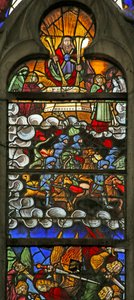 Jelenet az Apokalipszis Kinyilatkoztatásból alkotó: French School