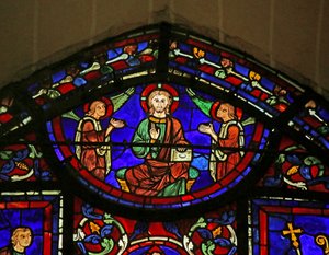 Jelenet Szent Márton életéből, Chartres-i katedrális alkotó: French School