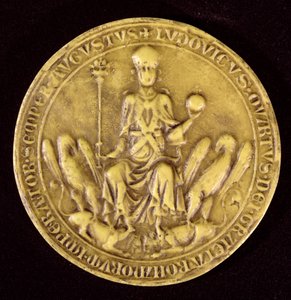 IV. Lajos de Baviere pecsétje (1287-1347) XIII-XIV. alkotó: French School