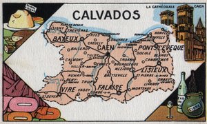 A francia megyék térképeinek sorozata: század eleje (kromo) alkotó: French School