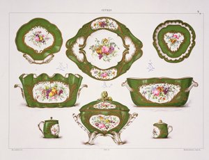 Sevres vacsoraszolgáltatás alkotó: French School