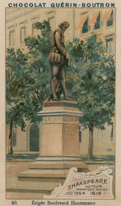 Shakespeare, szerző, angol dráma, 1564-1616, Erigee Boulevard Haussmann alkotó: French School