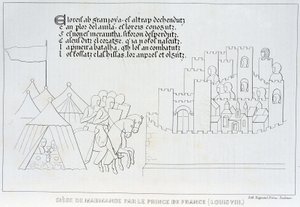 Lajos Marmande ostroma alkotó: French School