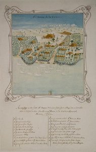 Saint Thomas de la Goiane ostroma, az Antillákon, 1629. december 11. alkotó: French School