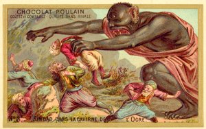 Szindbád az ogre barlangjában alkotó: French School
