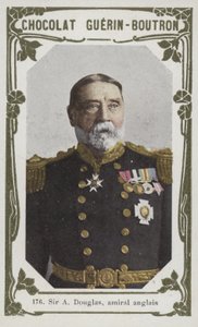 Sir A Douglas, angol admirális (színes fotó) alkotó: French School