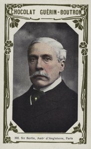 Sir Bertie, dAngleterre nagykövet, Párizs (színes fotó) alkotó: French School