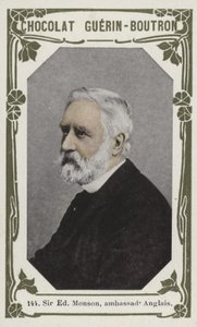 Sir Edmund Monson, angol nagykövet (színes fotó) alkotó: French School