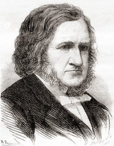 Sir James Young Simpson, A tudomány csodáiból, 1870 körül megjelent (litho) alkotó: French School
