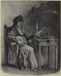 Sir John Froissart (fotogravír) alkotó: French School