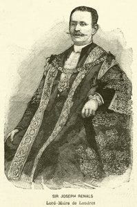 Sir Joseph Renals, London főpolgármestere (metszet) alkotó: French School