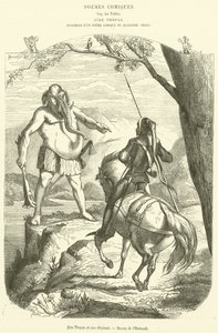 Sire Thopas et sire Oliphant (metszet) alkotó: French School