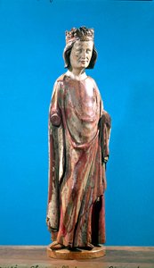 St. Louis (1215-70) (polikróm fa)