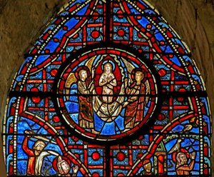 Geschichte der Heiligen Margareta: Ihre Seele steigt auf von French School