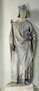 V. Károly (1338-80) francia király, 1365-80 szobra (lásd még: 210386)