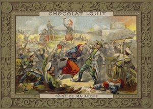A Malakoff Redoubt elfoglalása, Szevasztopol ostroma, krími háború, 1855. szeptember 7.