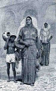 Tehuantepec Women, The Ancient Cities of the New World, szerző: Claude-Joseph-Desire Charnay, pub. 1887 alkotó: French School