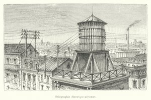 légi elektromos távirat alkotó: French School