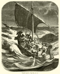 Tempete apaisee (metszet) alkotó: French School