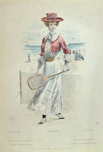 Teniszruha, a "La Revue de la Mode"-ból alkotó: French School
