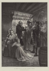 XVI. Lajos és Marie Antoinette letartóztatása Varennes-ben alkotó: French School