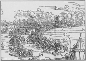 Charles Quint Tüzérségi Parkja, 1530 alkotó: French School