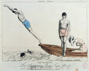 The Bathers, No.15 a Le Supreme Bon-Tonból alkotó: French School