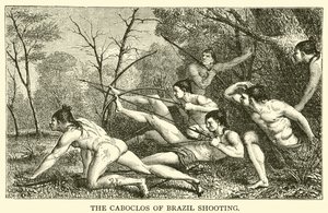 The Caboclos of Brazil Shooting (metszet) alkotó: French School