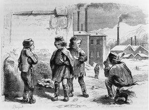 A gyár gyermekei, 1842 alkotó: French School