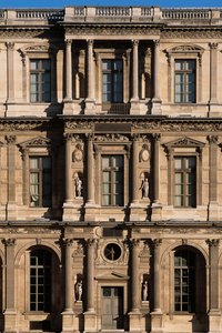 A Cour Carree, északi oldal alkotó: French School