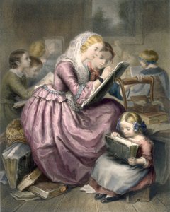 A Rajziskola, 1835 körül alkotó: French School