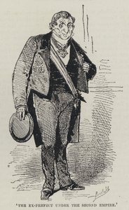 "A volt prefektus a második birodalom idején" (metszet) alkotó: French School