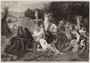 Jouvence szökőkútja (metszet) alkotó: French School