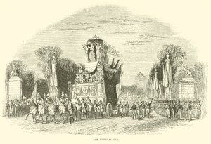 A temetkezési autó (metszet) alkotó: French School