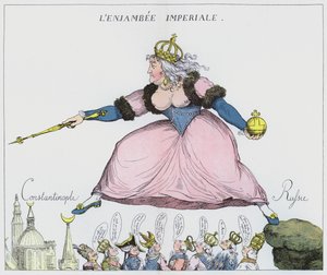 The Imperial Stride (színes litó) alkotó: French School