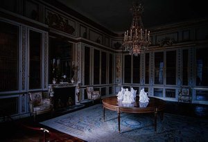 XVI. Lajos könyvtára (fotó) alkotó: French School