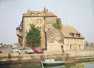 A hadnagy, ahonnan Samuel de Champlain (1567-1635) Új-Franciaországba távozott, 1603. március 15-én, majd 1608. április 16-án alkotó: French School