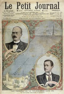 A távirati rendszer csodái, illusztráció a Le Petit Journalból, 1907. november 24. alkotó: French School