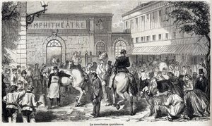 Alfort Nemzeti Állatorvosi Iskola - Les grandes écoles de France - Maison Alfort Állatorvosi Iskola 1866-ban - Napi konzultáció - Metszet az 1866-os „Le monde illustrious”-ban alkotó: French School