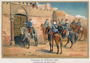 Kairouan megszállása alkotó: French School