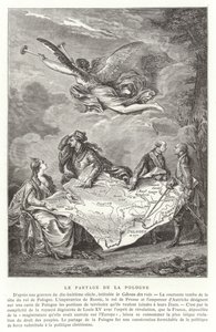 Lengyelország felosztása, 1772 alkotó: French School