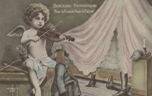 A hazafias altatódal (színes litó) alkotó: French School