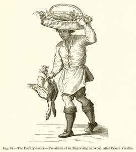 A baromfi-kereskedő alkotó: French School