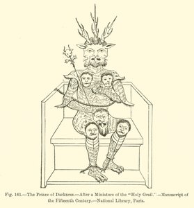 A sötétség hercege (metszet) alkotó: French School