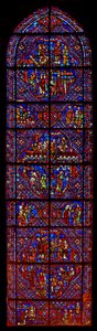 A Szent Miklós ablak (w29a) alkotó: French School