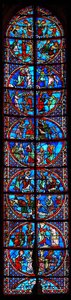 A Szent Péter és Szent Pál ablak alkotó: French School